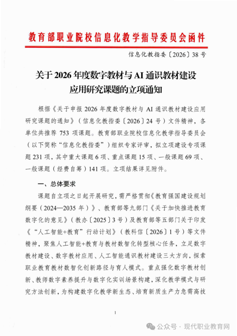 喜报｜我院杨毅婕老师课题获教育部职业院校信息化教学指导委员会重大课题立项